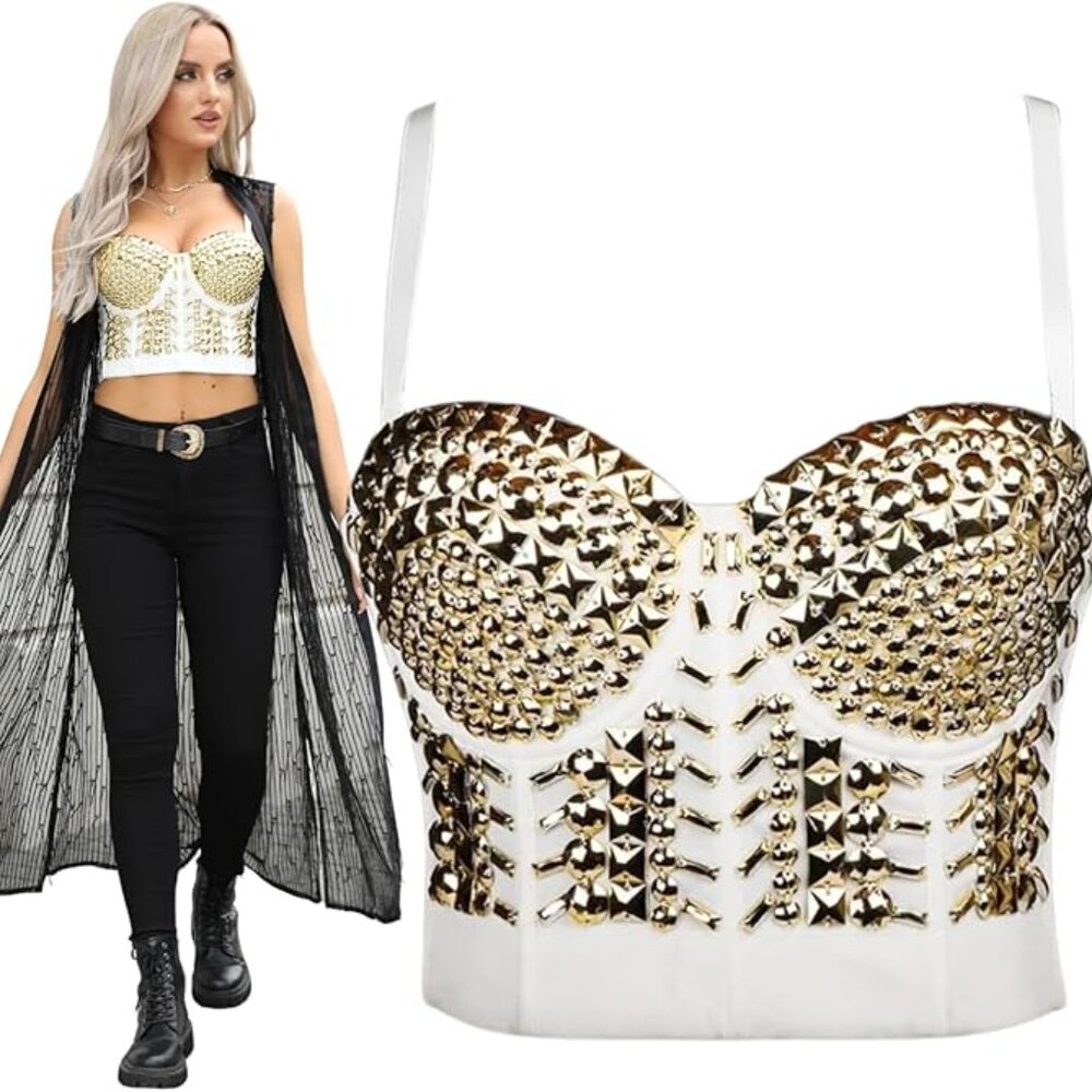 Bustier Corset Party Top - Rave, Festival, Burning Man, Coachella, Ultra
